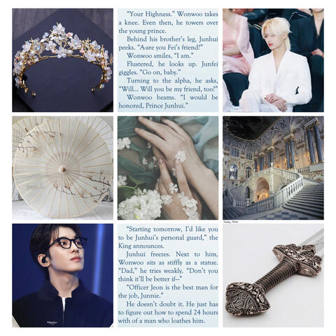 A Crown of Flowers (M) Omegaverse, Royalty, Modern Setting, Flashbacks, MPreg