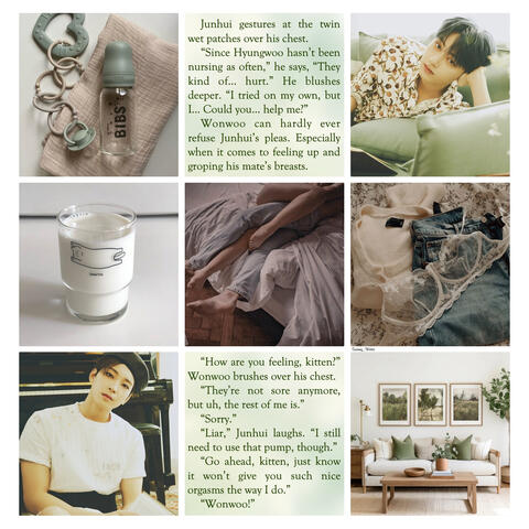 A Warm Cup of Milk Before Bed (E) Explicit Content Modern Setting, Omegaverse, Male Lactation