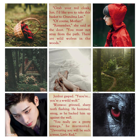 (Don't) Stray from the Path (E) Explicit Content Historical, Omegaverse, Red Riding Hood Elements