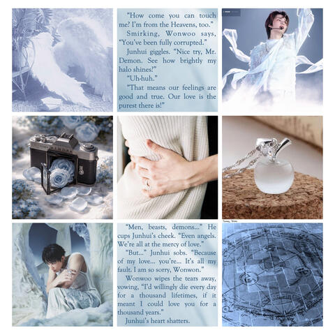 Love Is To Burn. Love Is To Fall (T) Modern Setting, Angel x Demon, Fluff, Angst with a Happy Ending